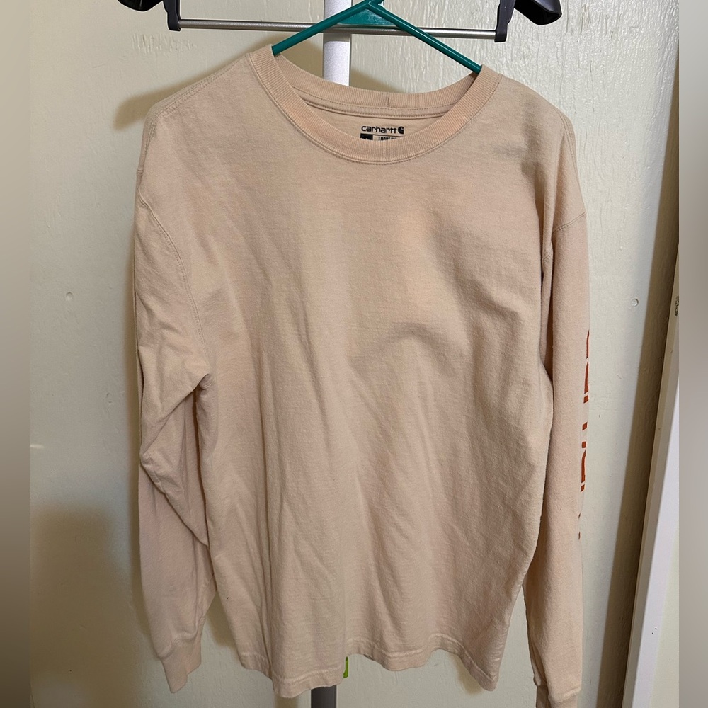 Carhartt Tan Loose Fit Shirt Men’s S